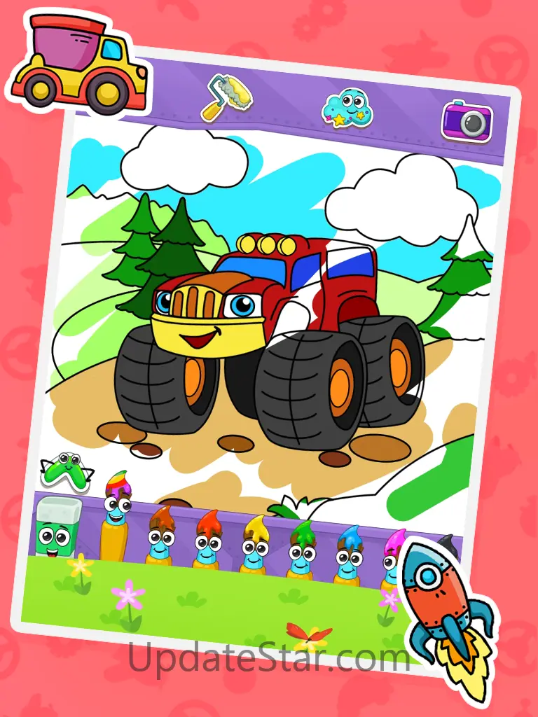 Coloring book: Transport 1.2.7