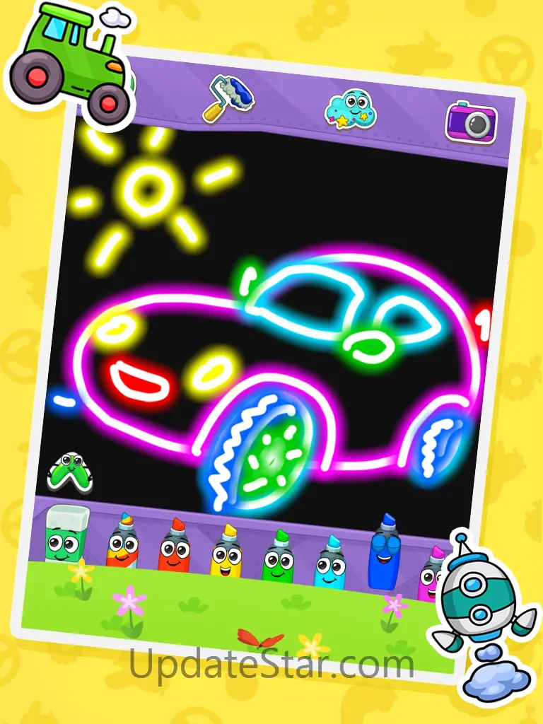 Coloring book: Transport 1.2.7
