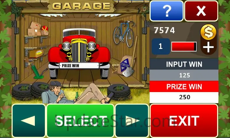 Garage slot machine 16