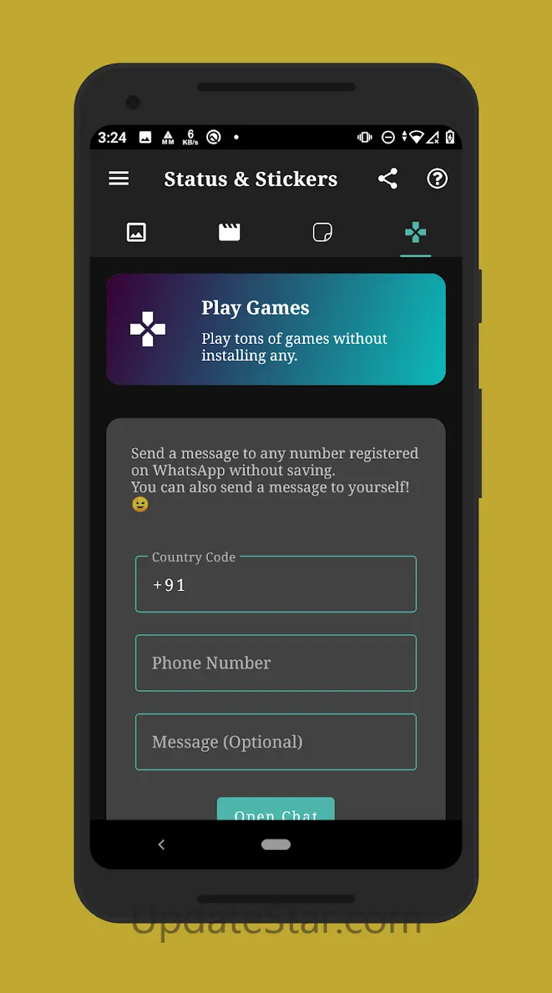 Status, Sticker Saver 4.25.46