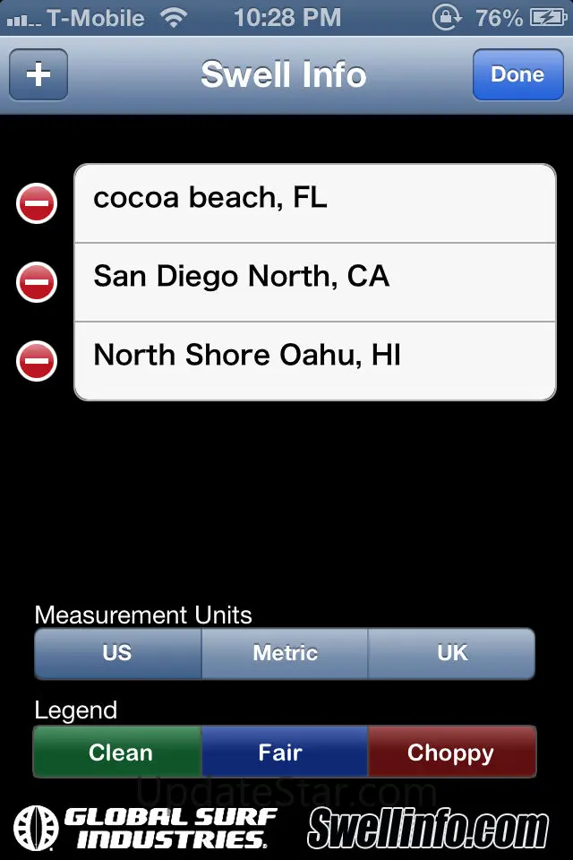 Swell Info 1.6
