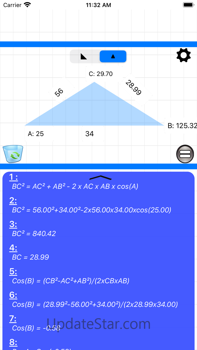 Triangle & Angle calculator 3.7