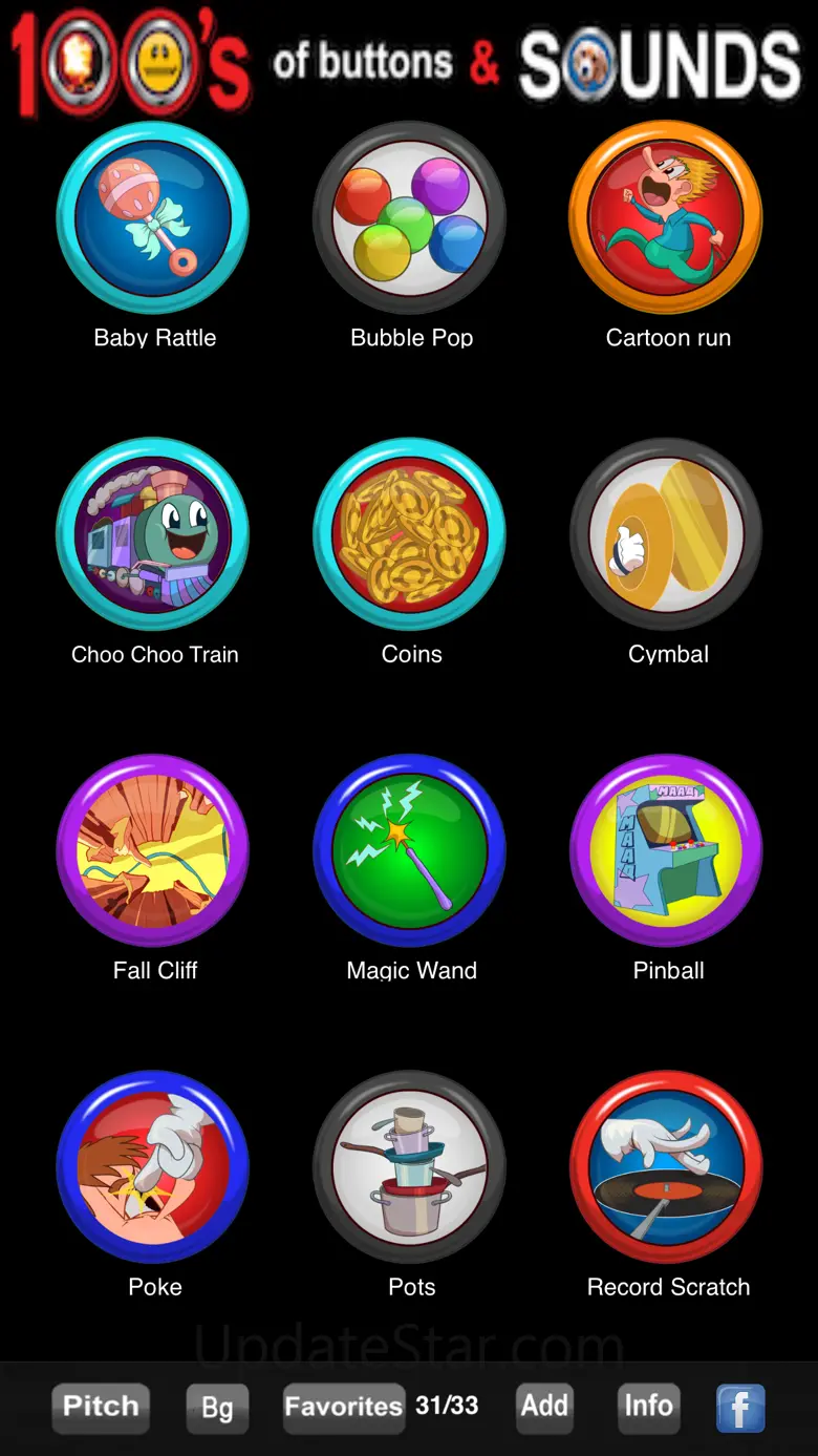 100's of Buttons & Sounds Pro 1.80