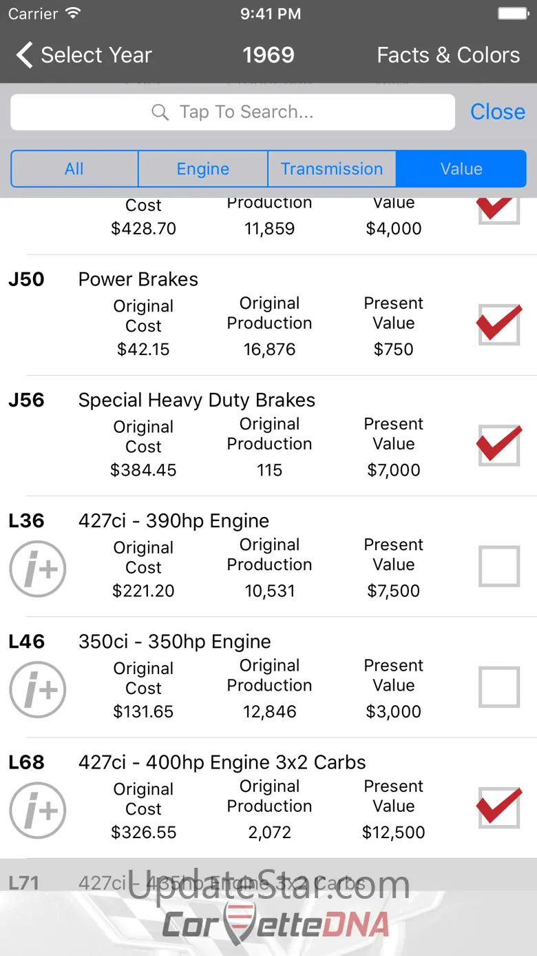 CorvetteDNA 3.5.0