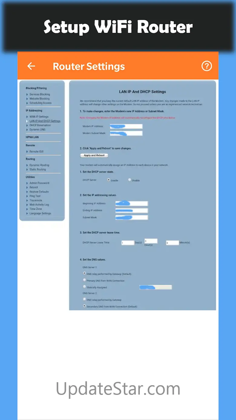WiFi Router Passwords - Setup 1.0.30