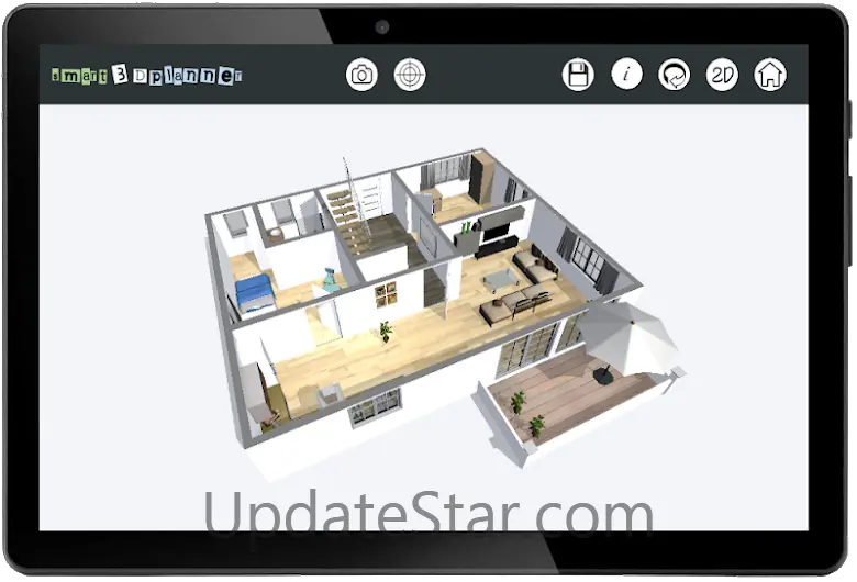 3D Floor Plan | smart3Dplanner 9.8