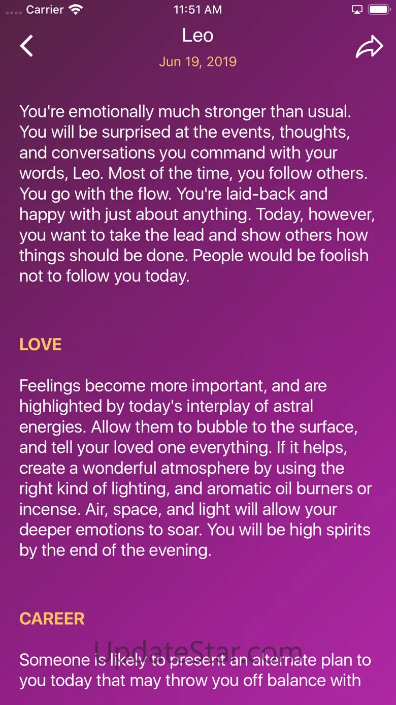 Daily Horoscope - Tarot Reader 1.0.11