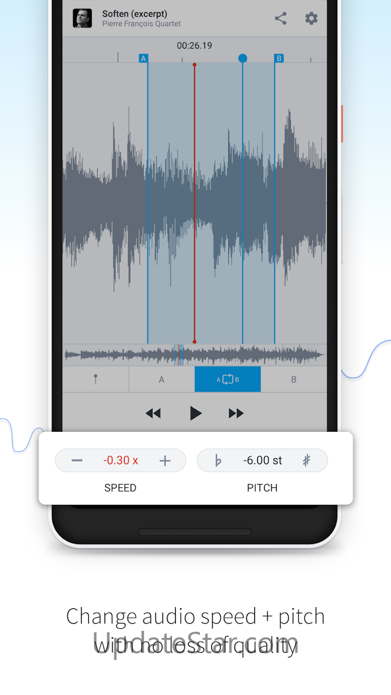 AudioStretch:Music Pitch Tool 1.6.0