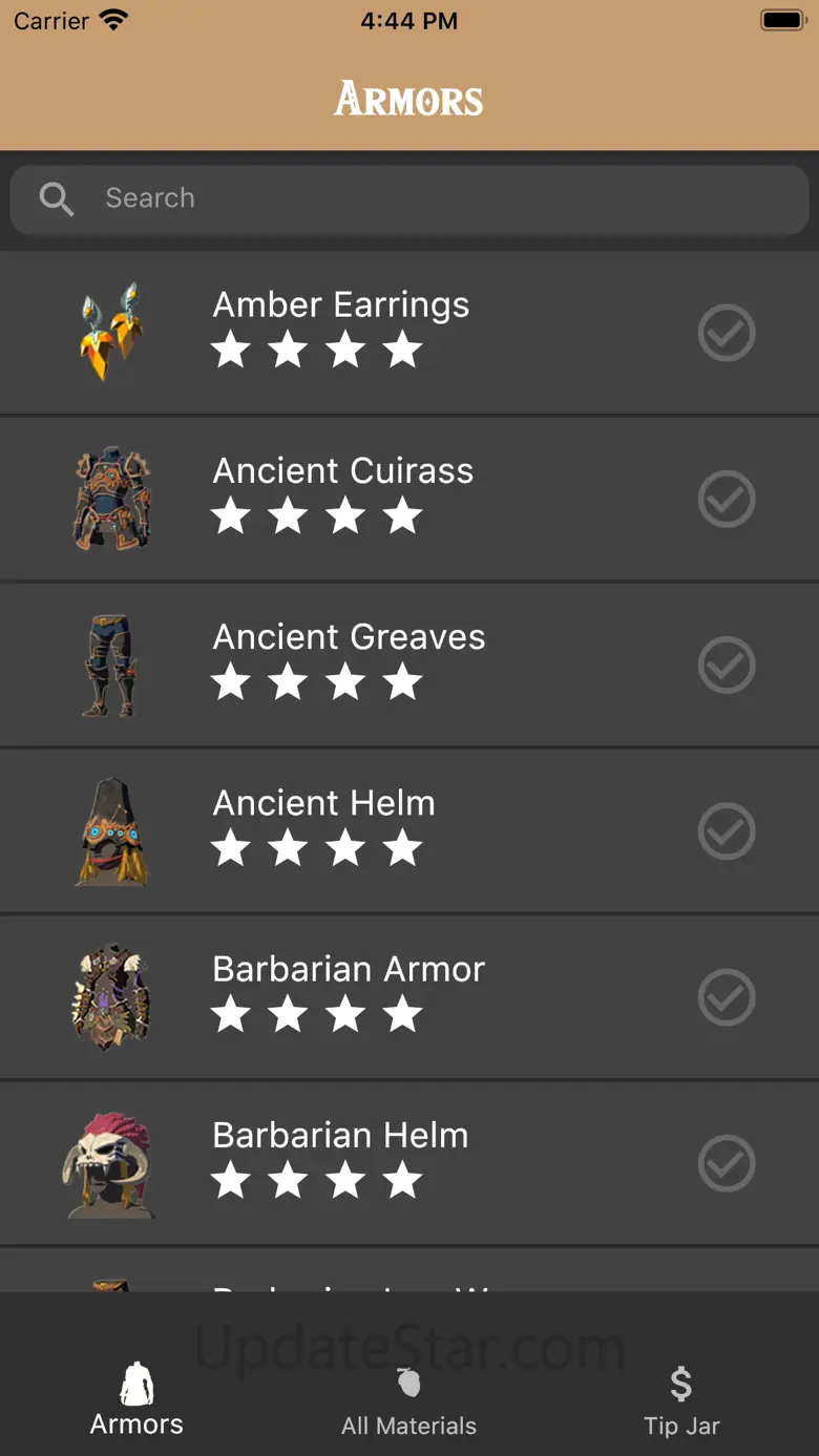 TOTK/BOTW Armor Tracker 2.1.1