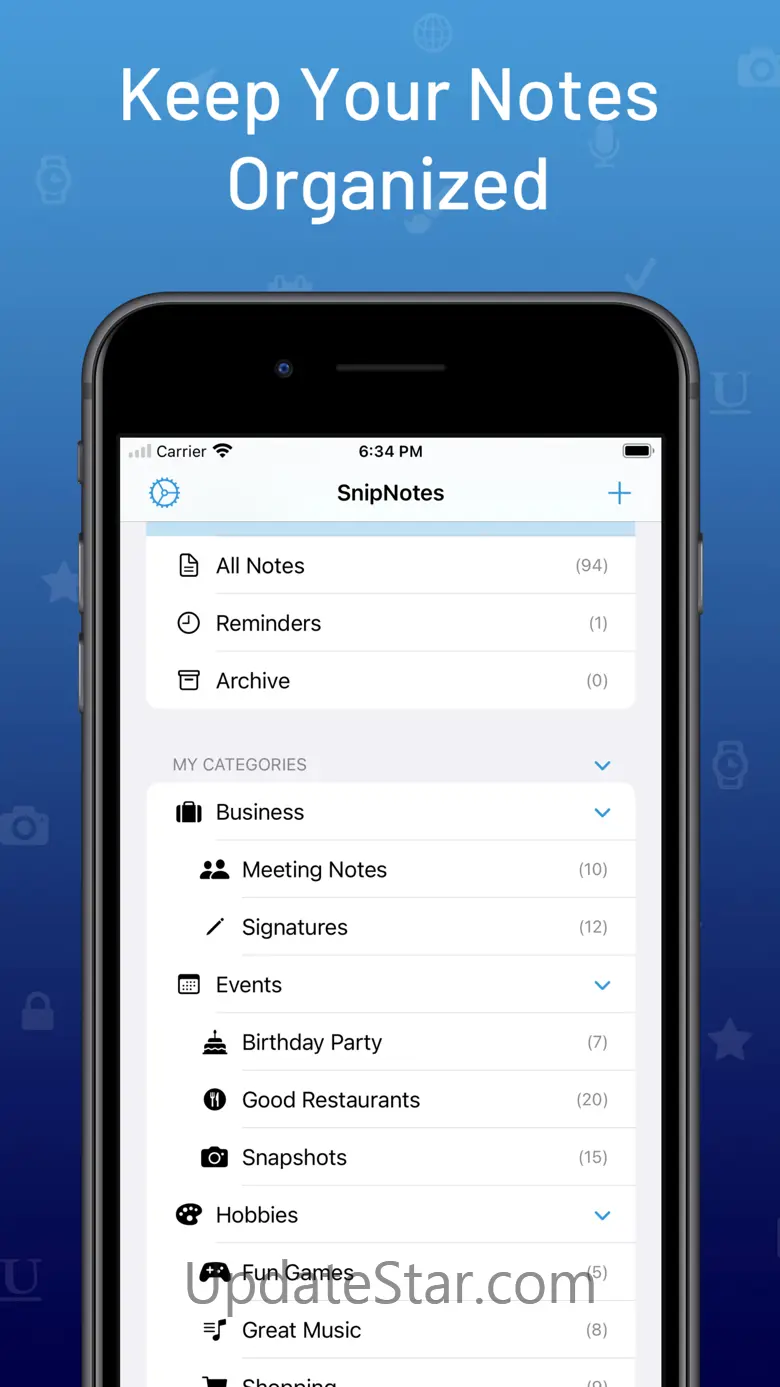 SnipNotes Notebook & Clipboard 5.4.12