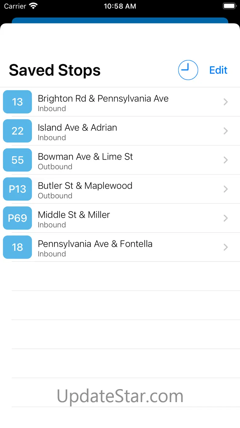 Pittsburgh Bus Tracker 2.4