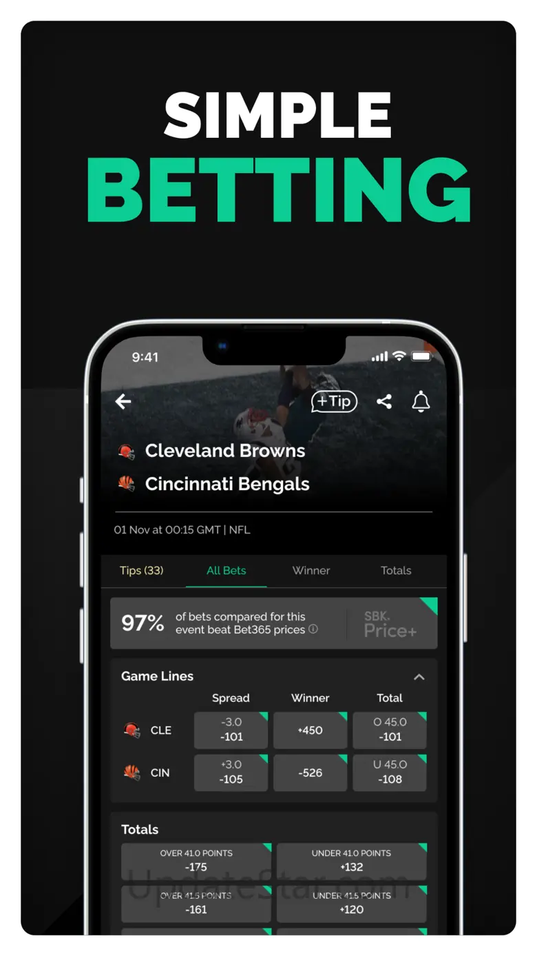 SBK Sportsbook: CO & IN 1.8.8