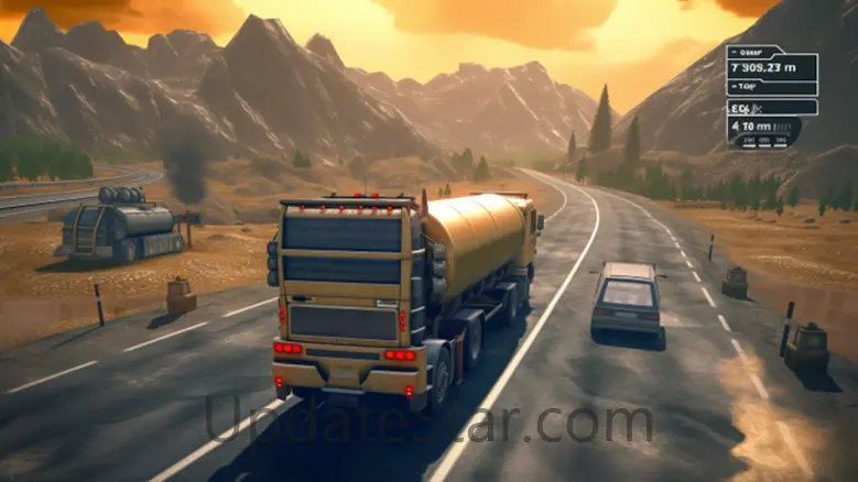 Oil Cargo Transport Truck Game 1.13
