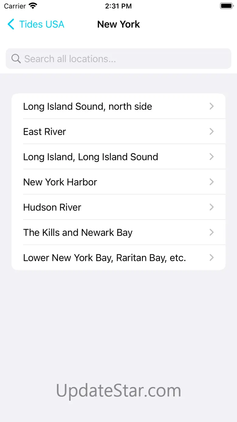 Tides USA:Tide Predictions 2.5