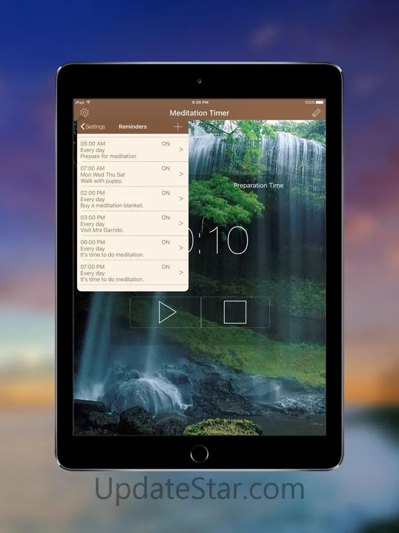 Meditation Timer for iPad 5.1