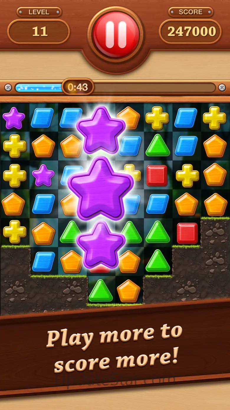Wooden Match 3 - Puzzle Blast 1.2.1