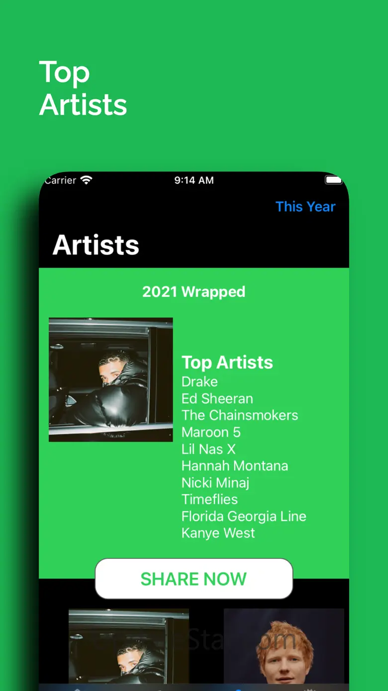 Year-In-Review for Spotify 1.3