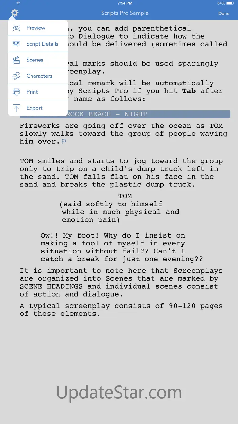 Scripts Pro - Screenwriting on the Go 4.0.4