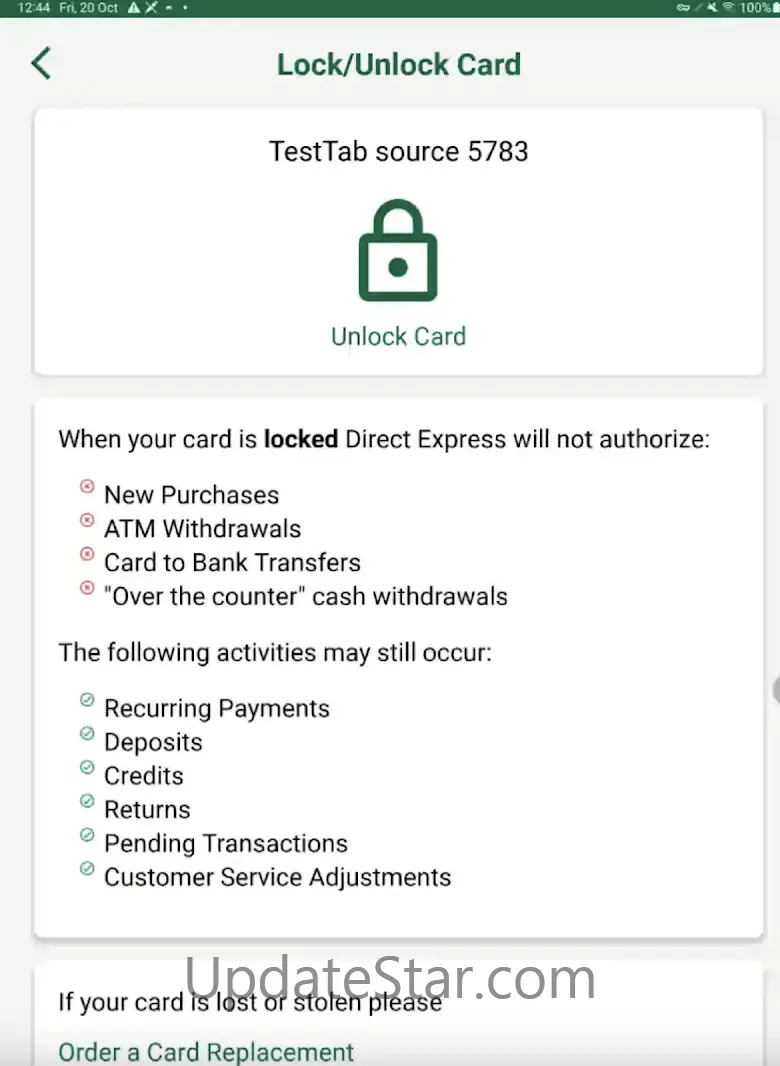 Direct Express® Mobile 7.0.9