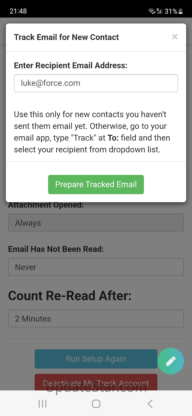 Track - Email Tracking 4.3