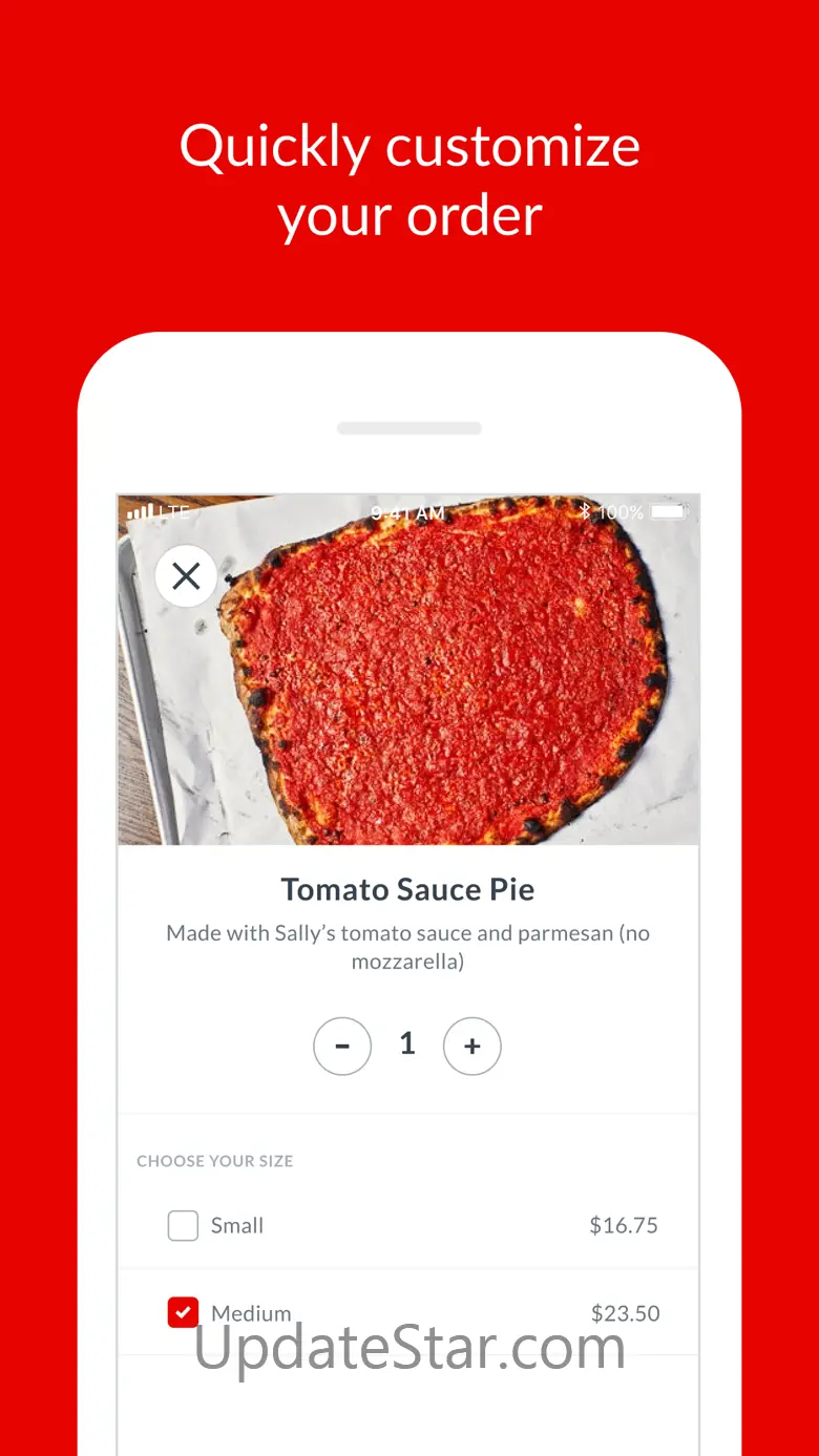 Sally's Apizza 32.1.0