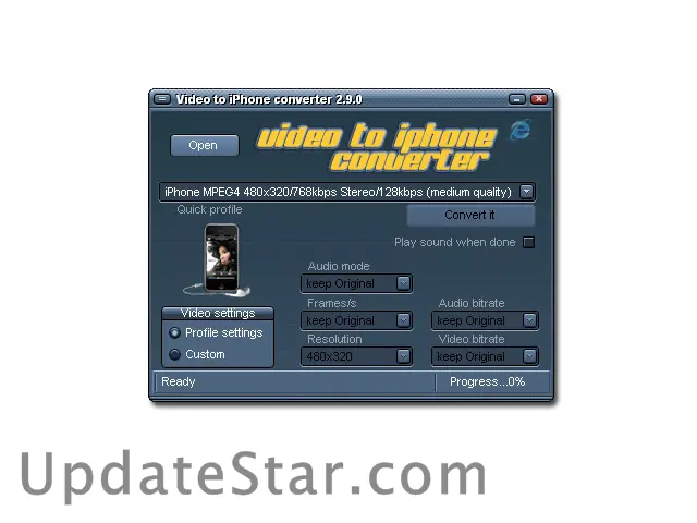 Video to iPhone converter 2.32