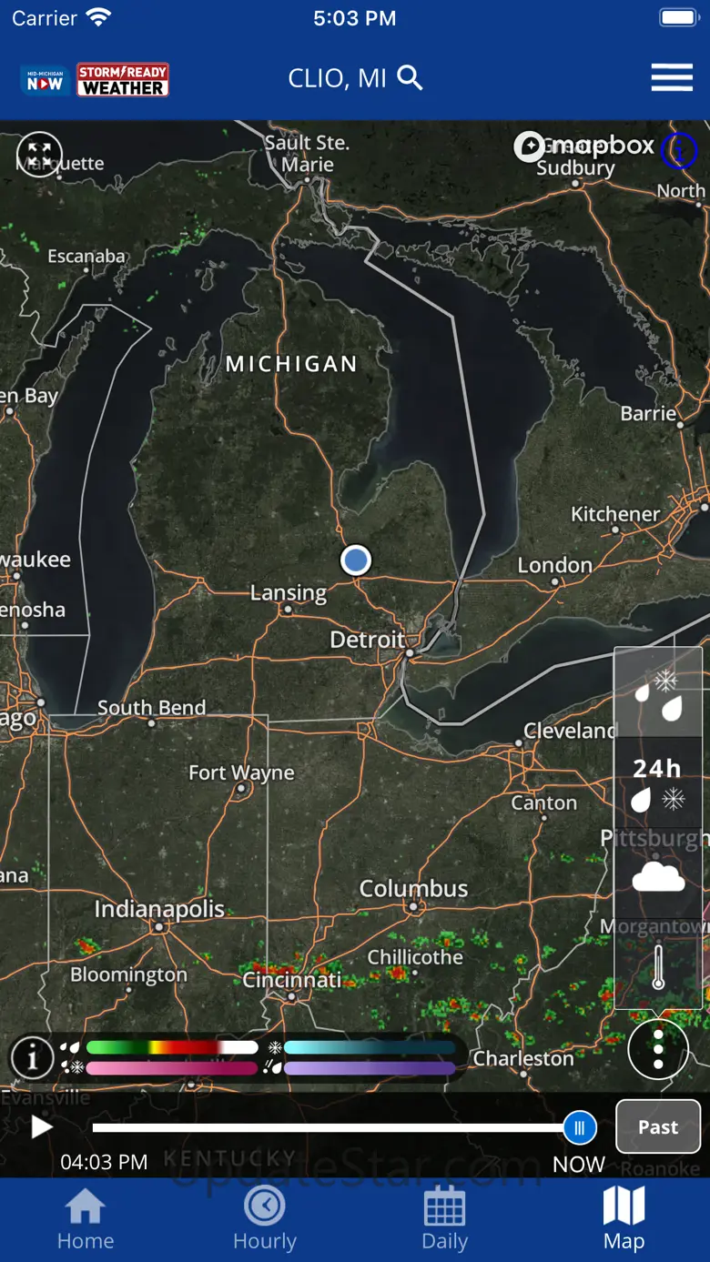 NBC25/FOX66 WX 5.15.406