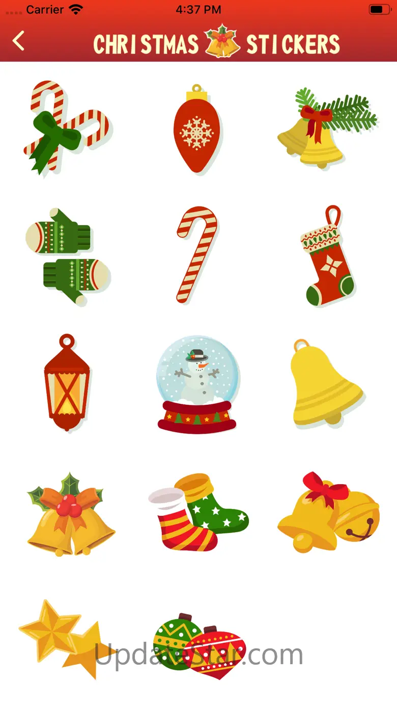 Stickers Christmas & New Year 1.5