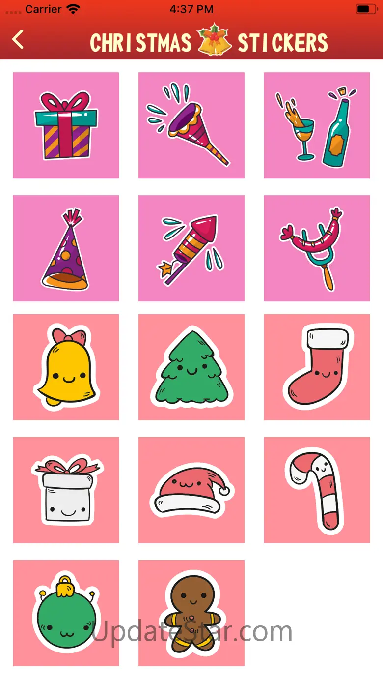 Stickers Christmas & New Year 1.5