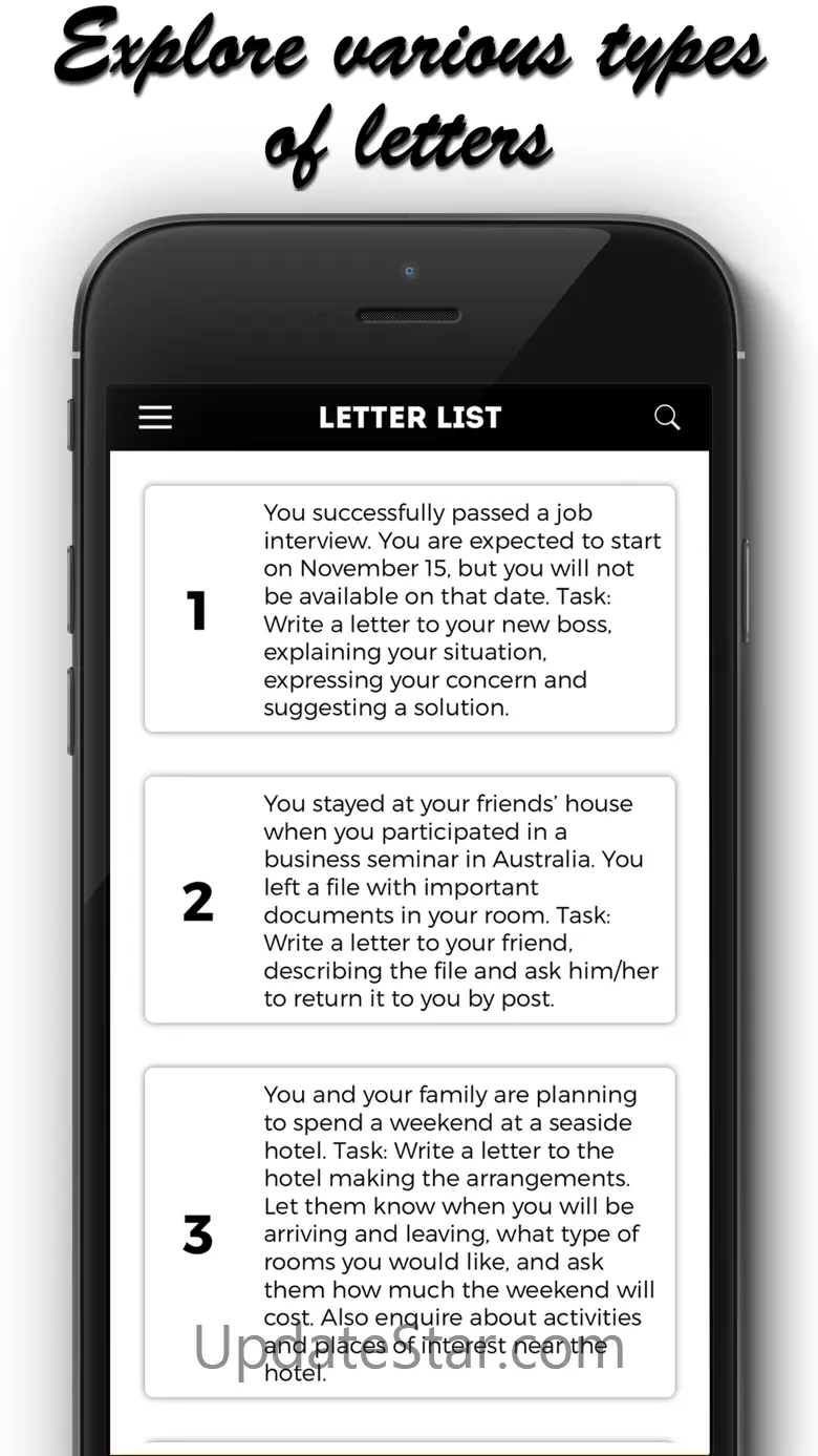 IELTS Letters 2.5.1