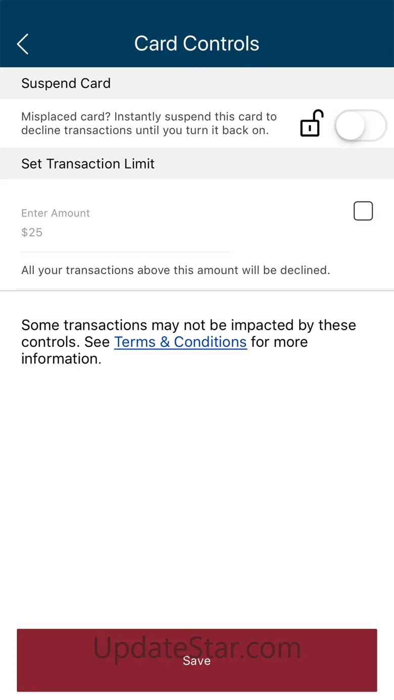 Coast Central Card Control 2.0