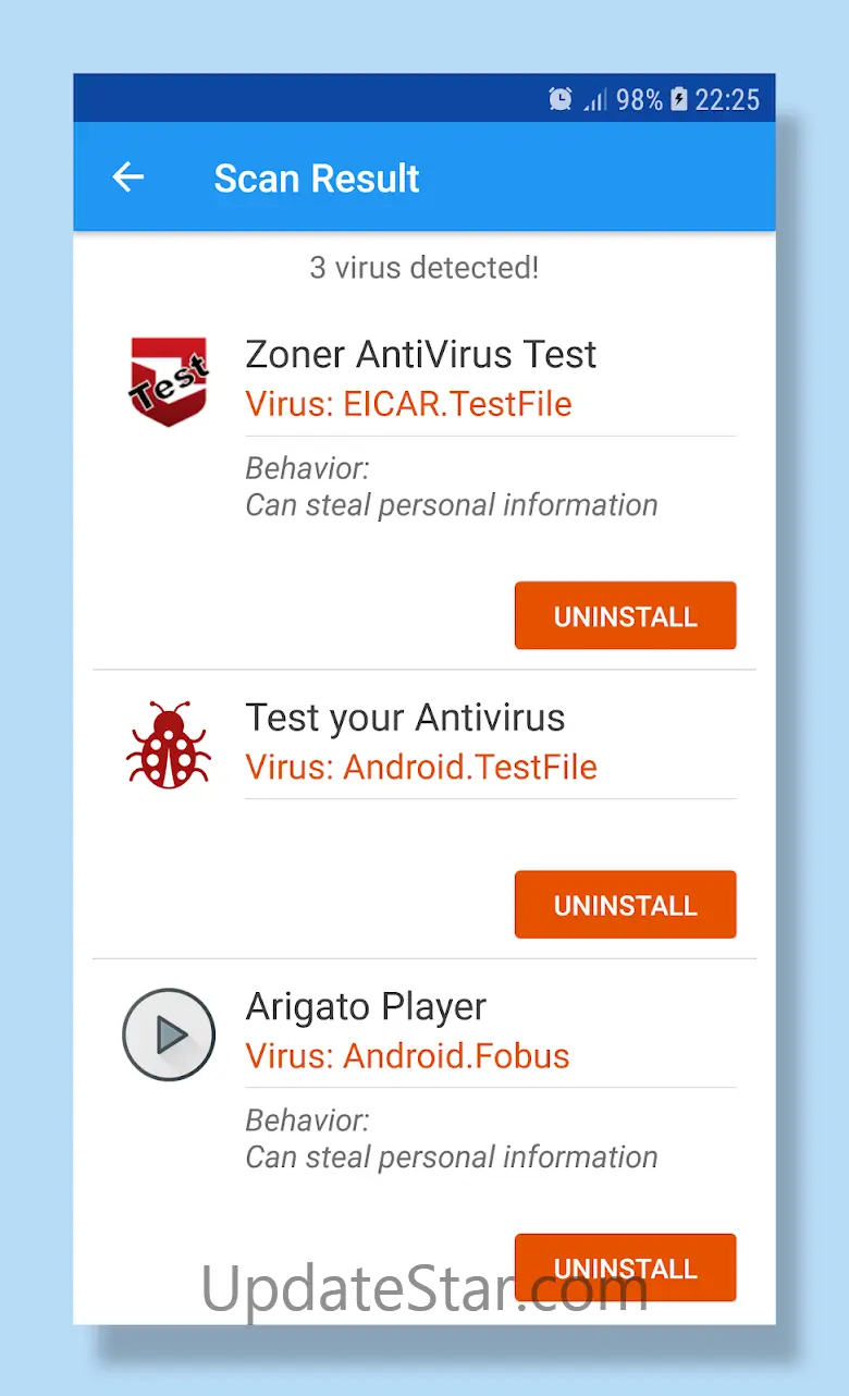 1 Antivirus: one Click to Scan 2.37