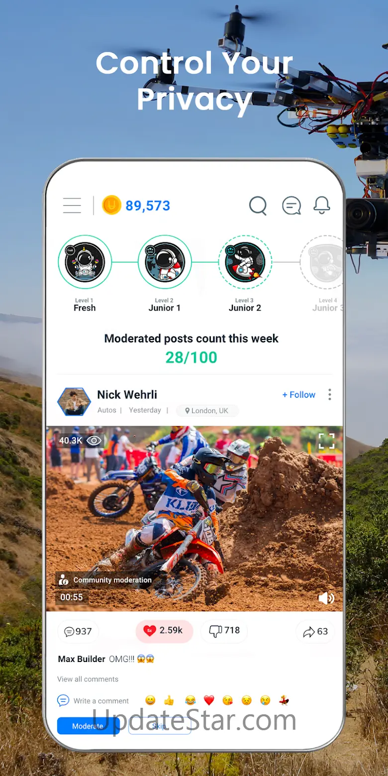 Uhive: AI-Powered Social 1.0.20
