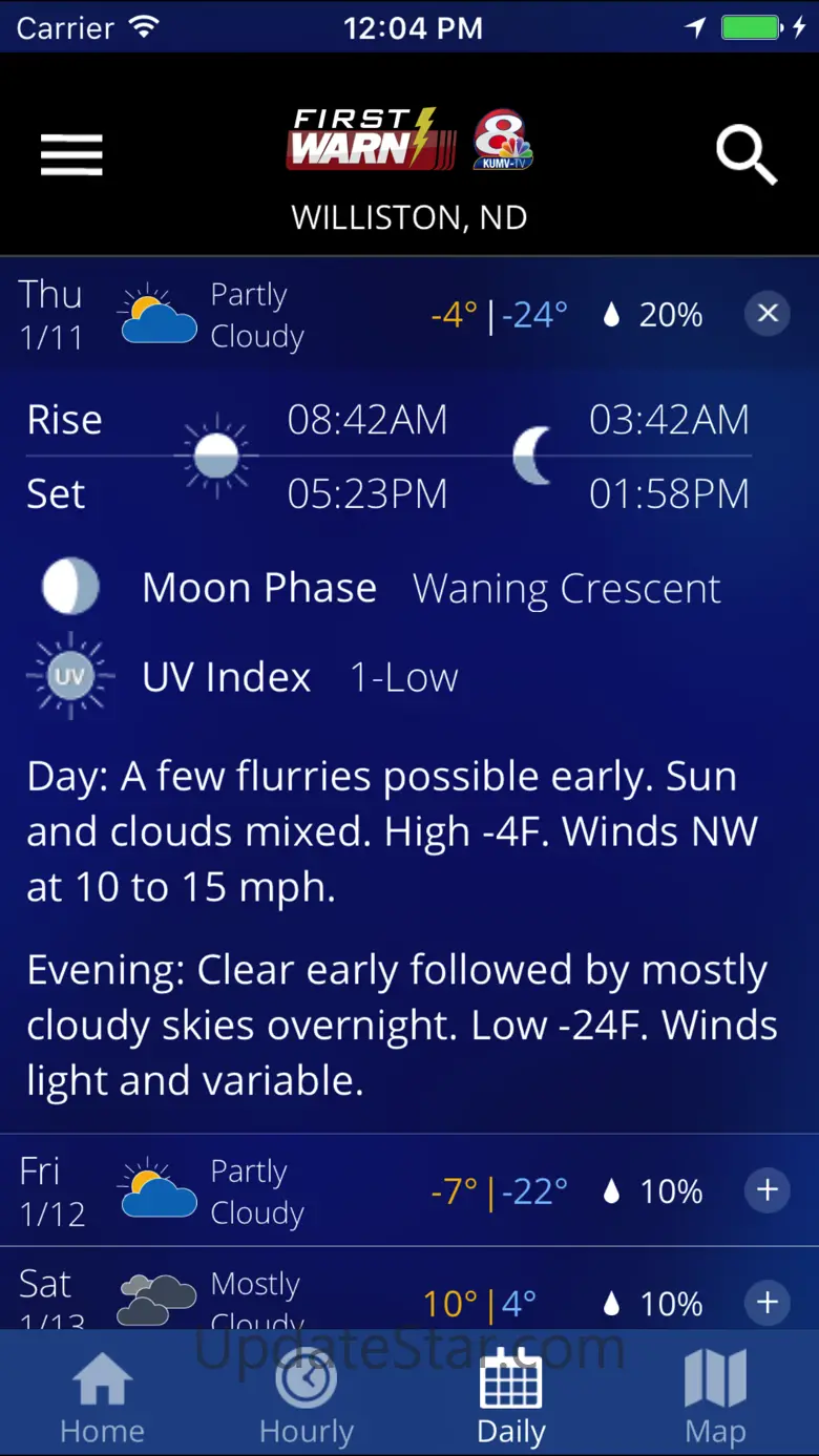 KUMV-TV First Warn Weather 5.15.402