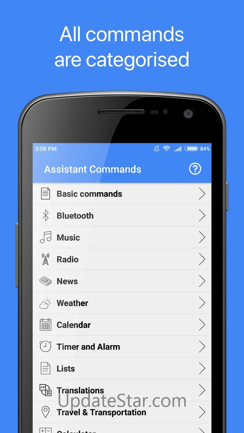 Commands for Google Assistant 1.18