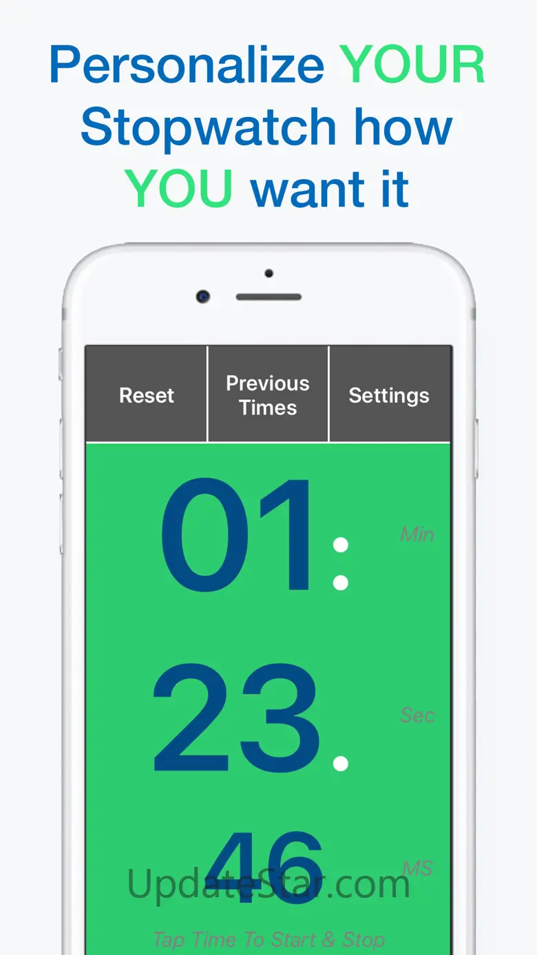 Big Tap Digital Stopwatch 1.13