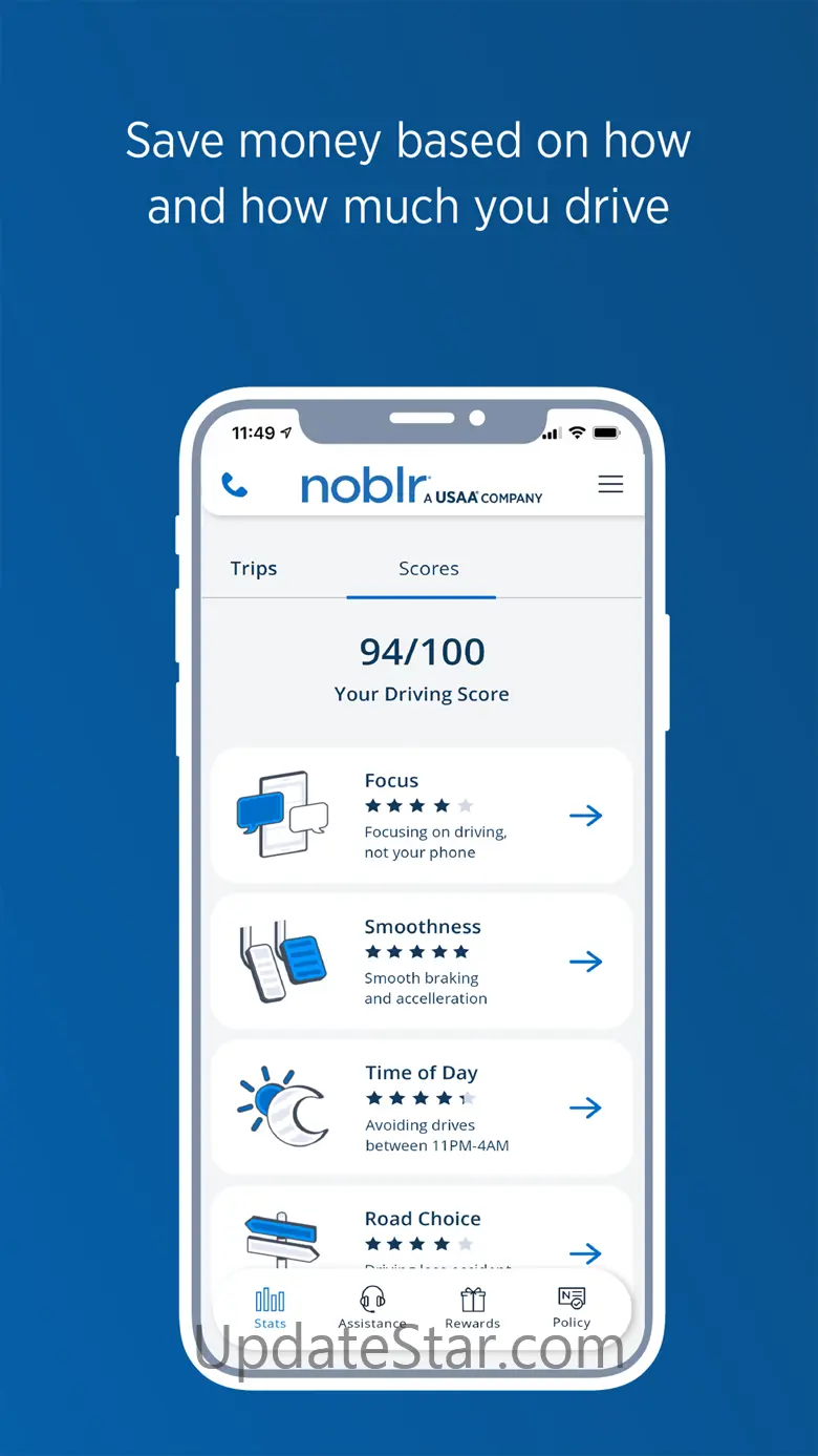 USAA Pay As You Drive by Noblr 2.8.0