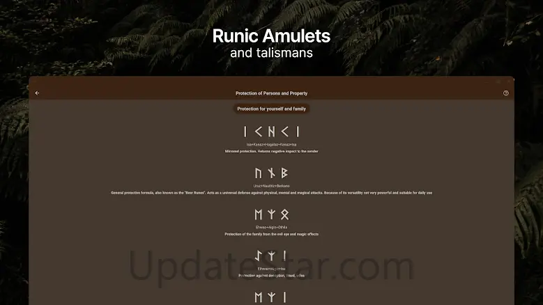 Runic Formulas: Runes, Amulets 6.4.2