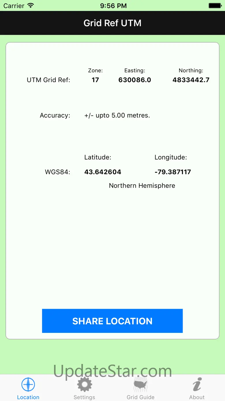 Grid Ref UTM 2.3.1