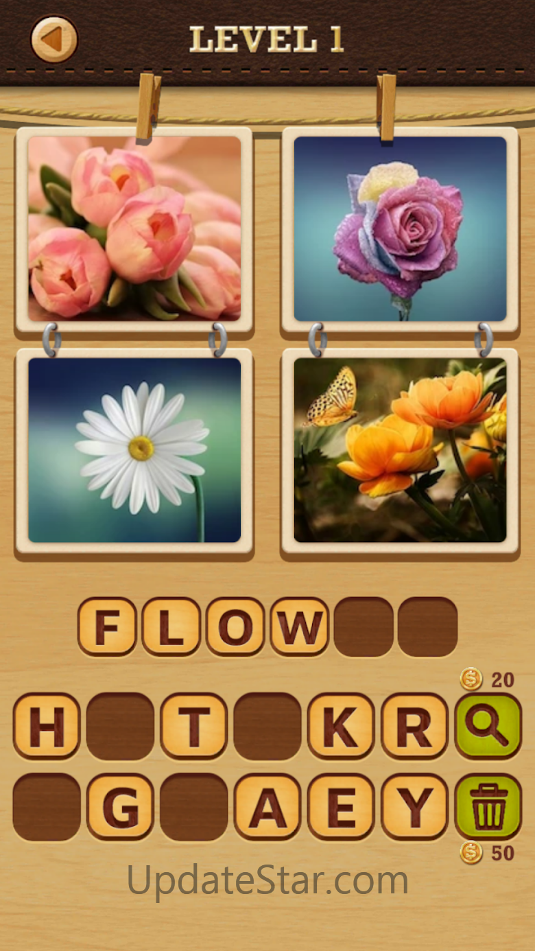 4 Pics Puzzle: Guess 1 Word 24.0513.00