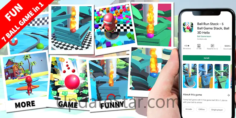 Ball Run Stack: Stack Ball 3D 44