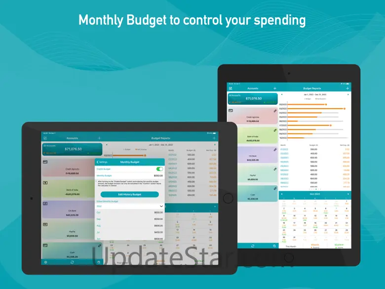 Quick Checkbook Pro for iPad 8.0