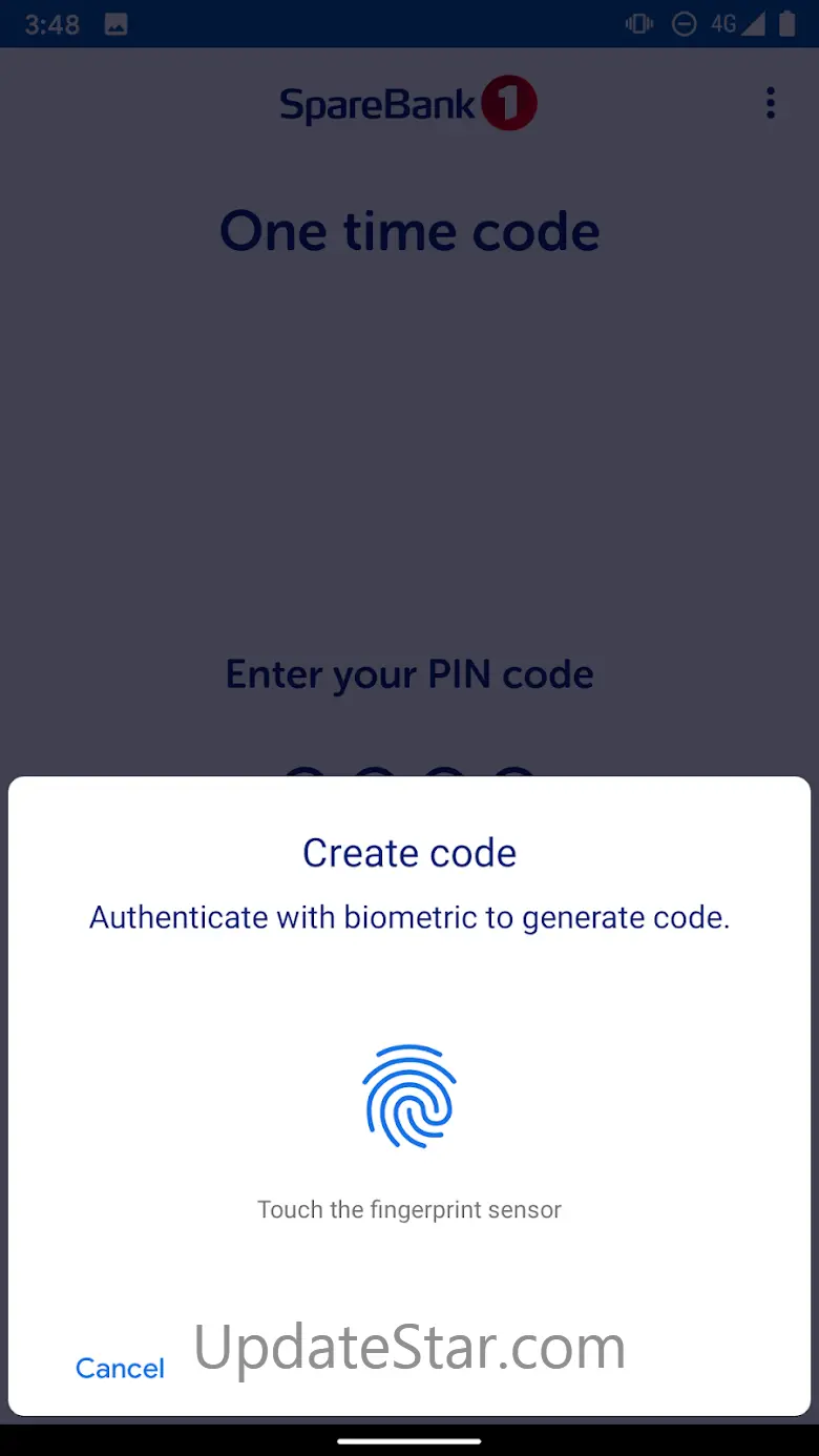 One time password (OTP) 4.1.3