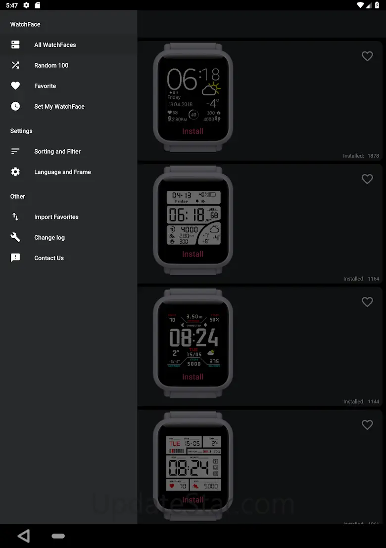 My WatchFace for Amazfit Bip 3.7.0