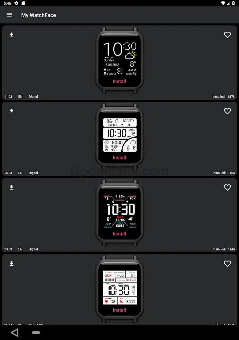 My WatchFace for Amazfit Bip 3.7.0