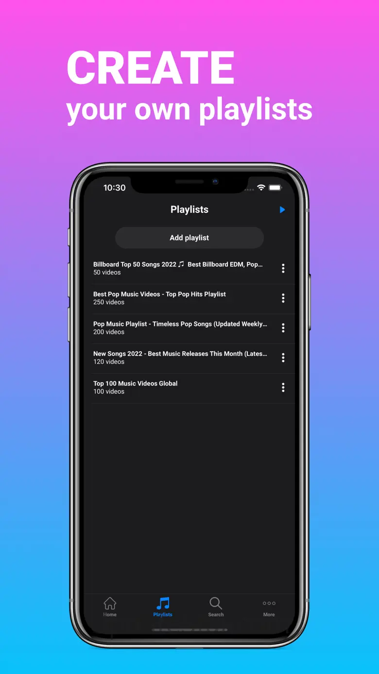 Pure Tuber: Play Music Video 99.19