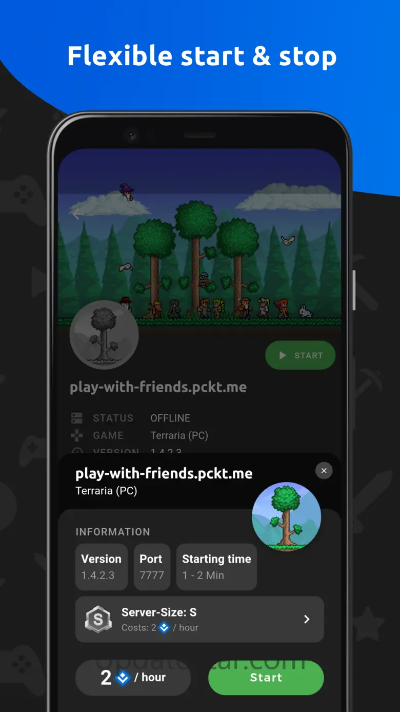 Pockethost: Gameserver Hosting 1.18.2