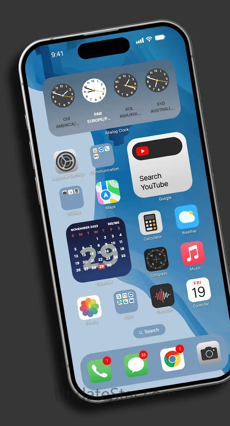iOS Launcher 17 - 52 Themes 14.0
