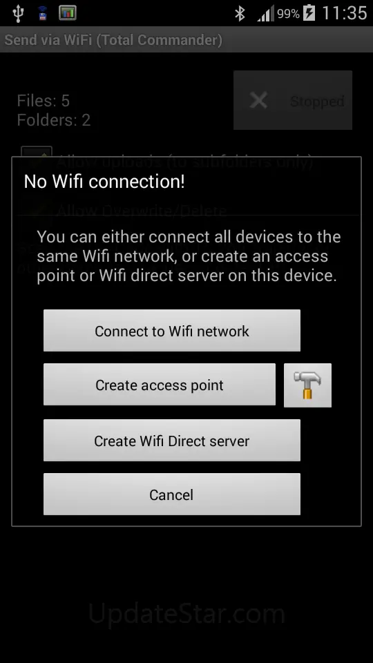 WiFi/WLAN Plugin for Totalcmd 4.5