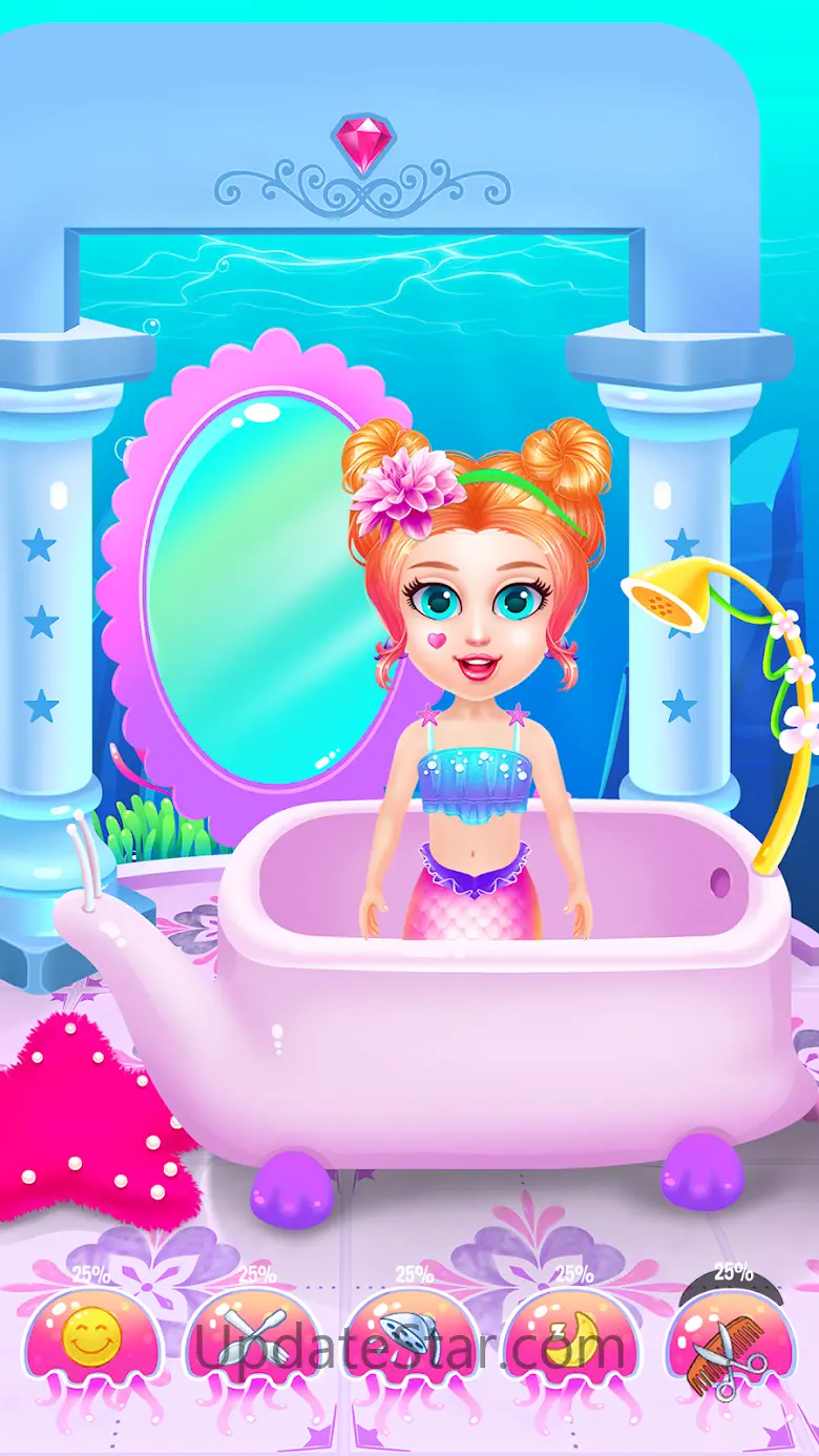 Princess Mermaid At Hair Salon 1.0.6